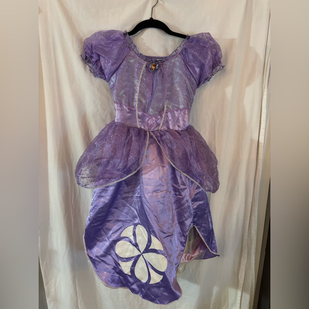 Sofia First Disney Princess Dress Girls M 7/8